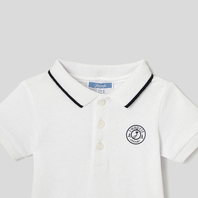 Body bébé garçon col polo