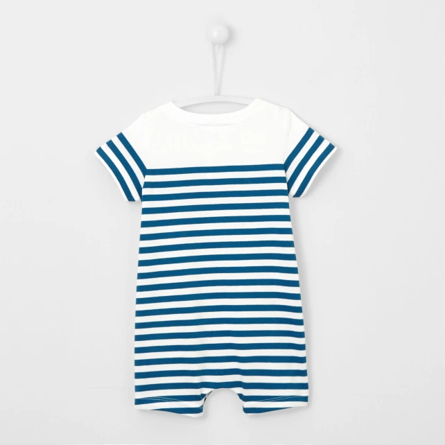 Combinaison bébé garçon à rayures