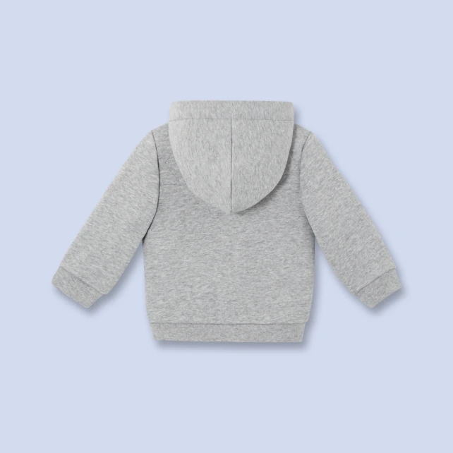 Cardigan en molleton