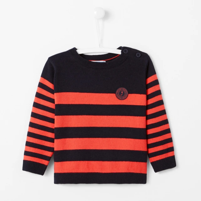 Pull marin bébé garçon