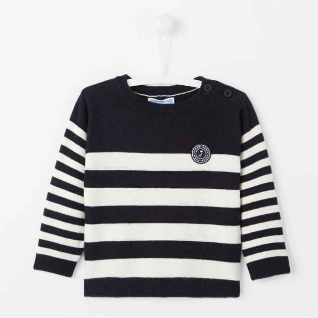 Pull marin bébé garçon