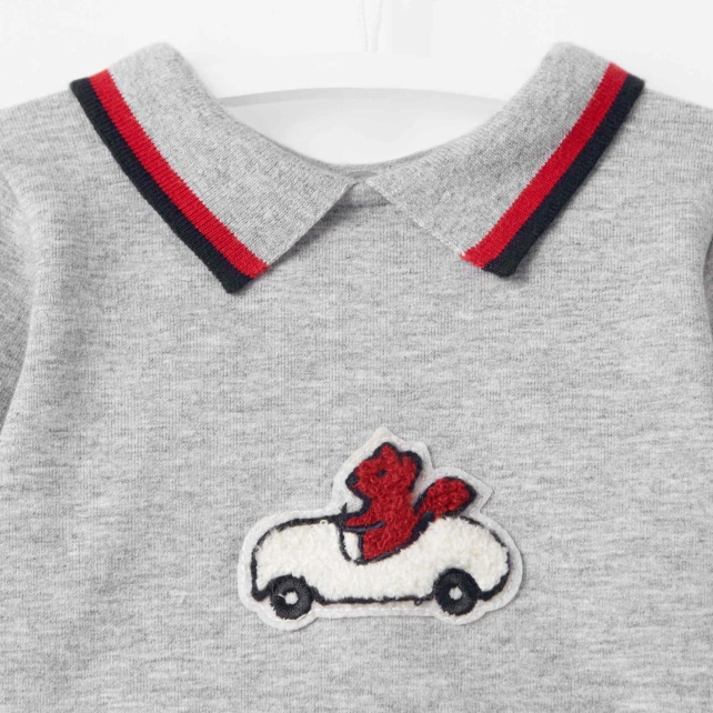 Ensemble bébé garçon en molleton