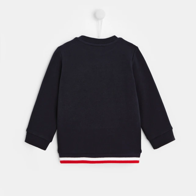 Sweat bébé garçon à message