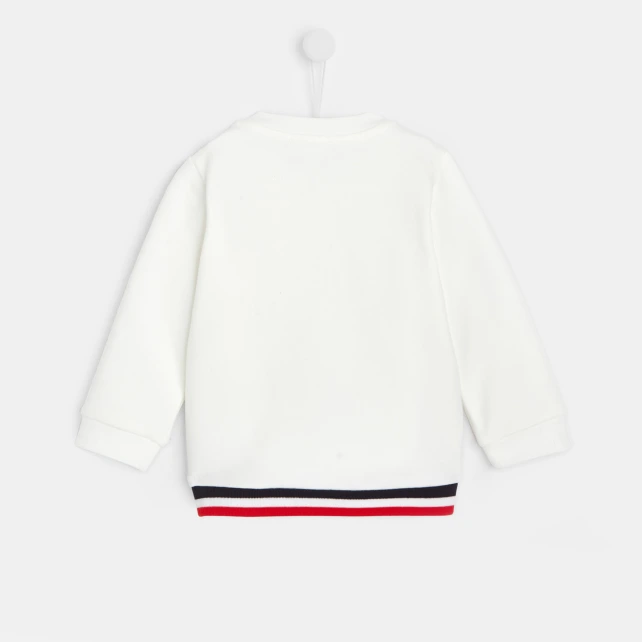 Sweat bébé garçon à message