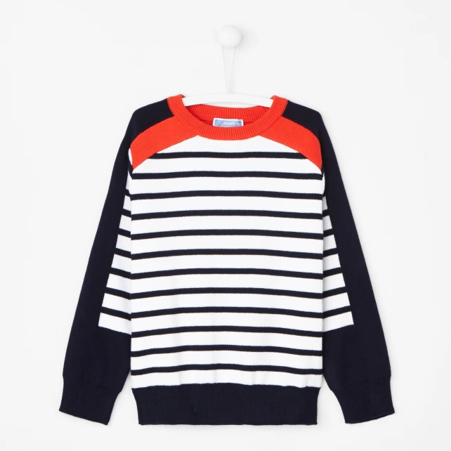Pull rayé enfant garçon