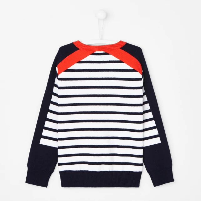 Pull rayé enfant garçon