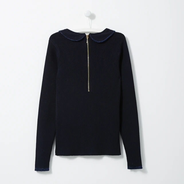 Pull de Noël col Claudine