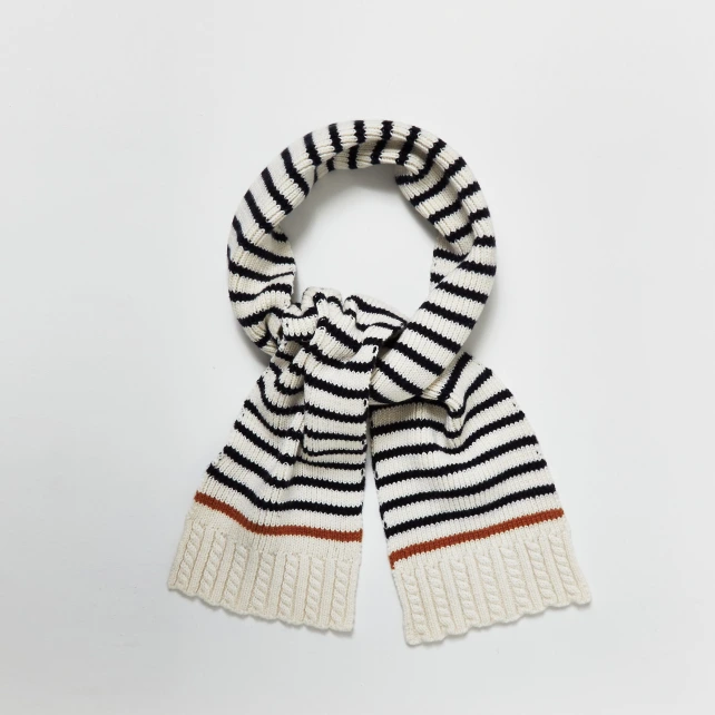 Echarpe rayée
