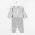 Combinaison bébé à rayures