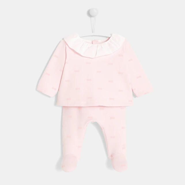 Ensemble bébé fille en molleton