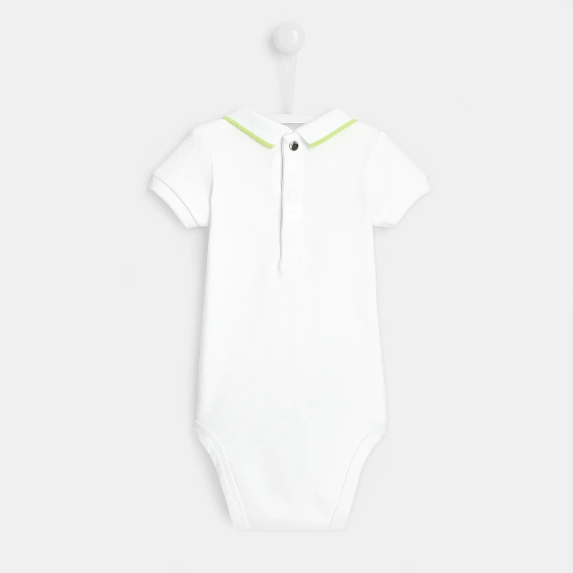 Body bébé garçon esprit polo