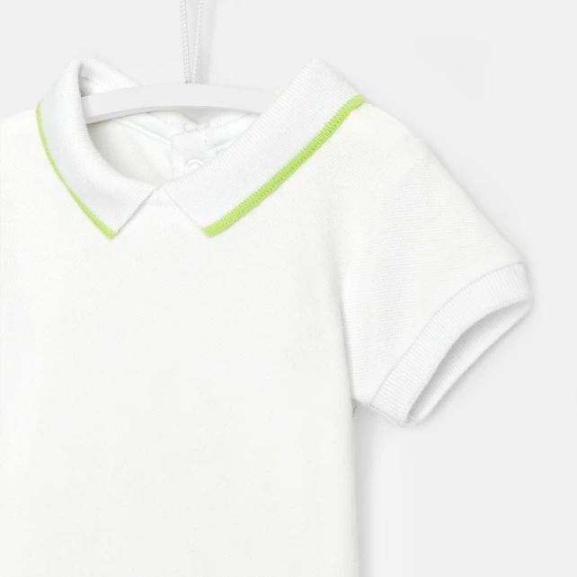 Body bébé garçon esprit polo