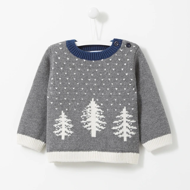 Pull en tricot bébé garçon