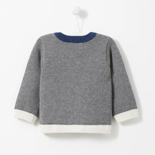 Pull en tricot bébé garçon