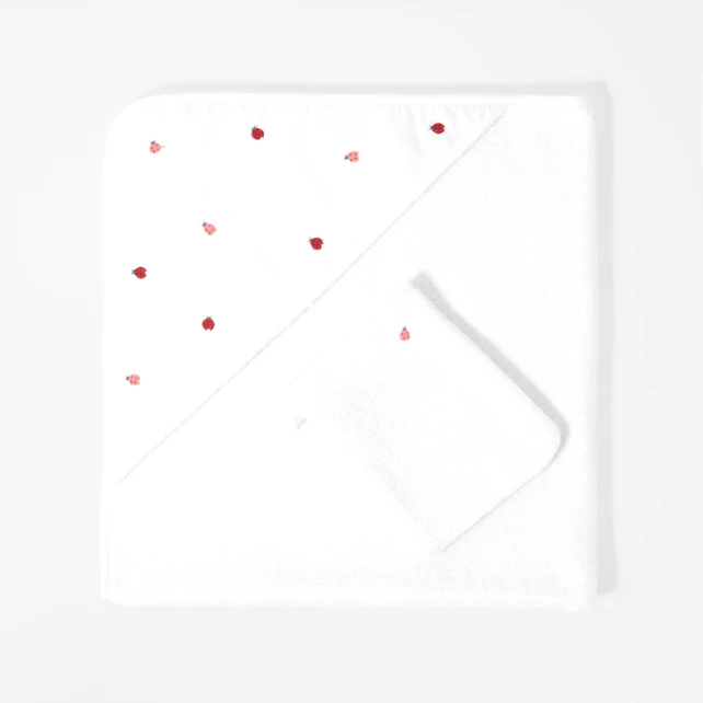 Parure sortie de bain