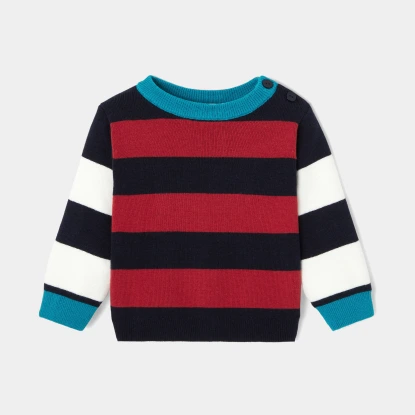 Pull rayé bébé garçon