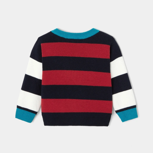 Pull rayé bébé garçon
