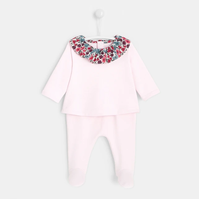 Ensemble bébé fille en molleton