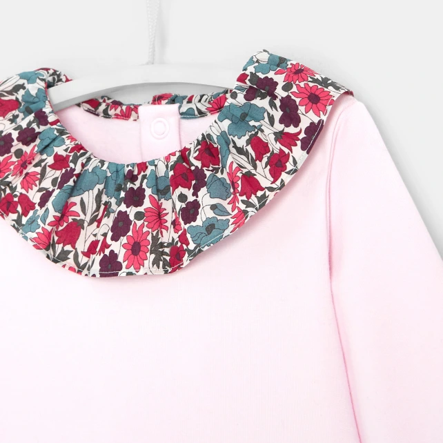 Ensemble bébé fille en molleton