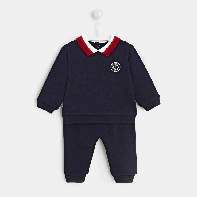 Ensemble bébé garçon en molleton