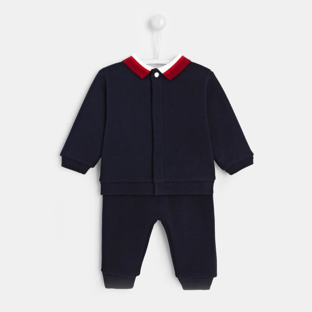 Ensemble bébé garçon en molleton
