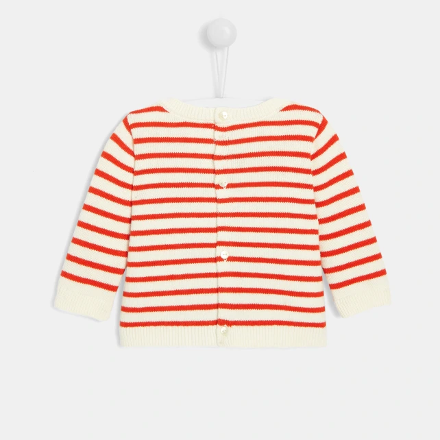 Pull bébé garçon à rayures