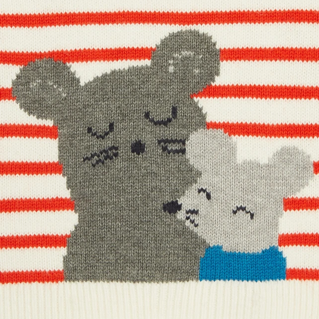 Pull bébé garçon à rayures