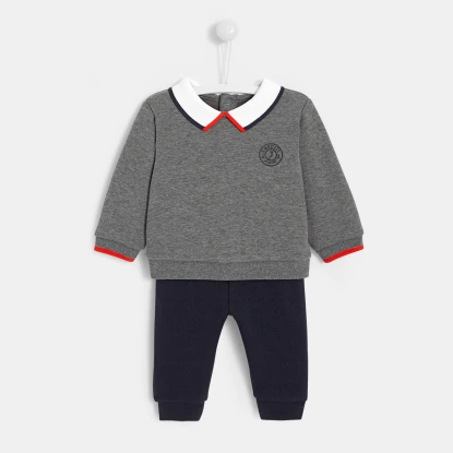 Ensemble bébé garçon en molleton
