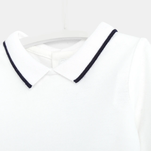 Body bébé garçon à col rayé