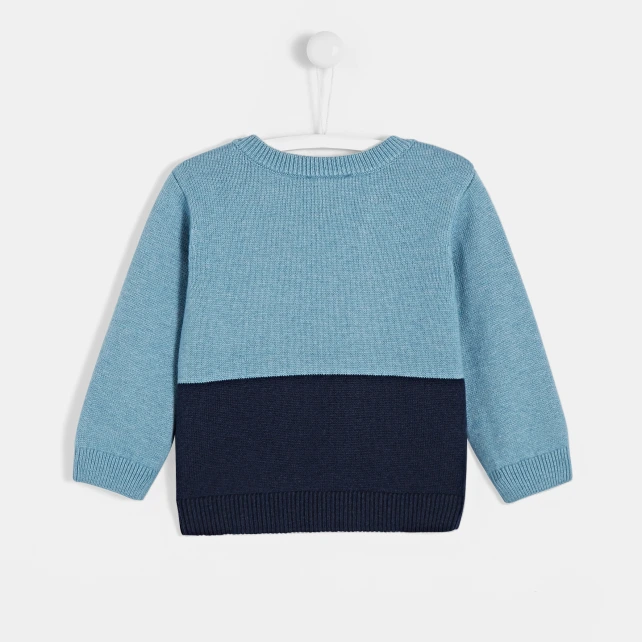 Pull bébé garçon Intarsia ours