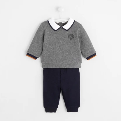 Ensemble bébé garçon en molleton