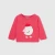 Pull bébé fille Intarsia oiseau