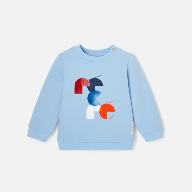 Sweat à message bébé garçon