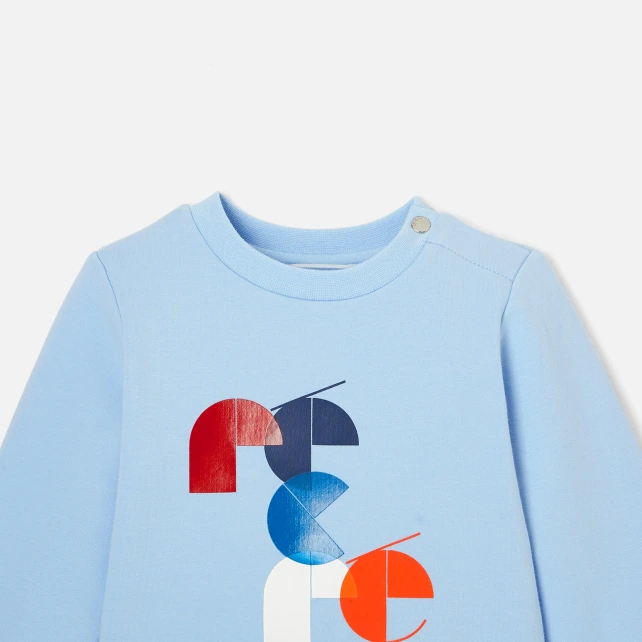 Sweat à message bébé garçon