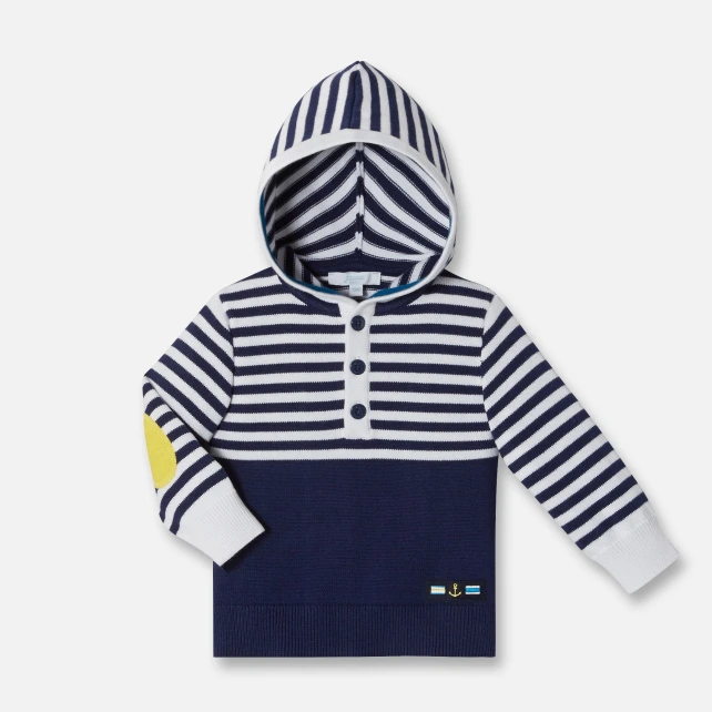 Pull à capuche