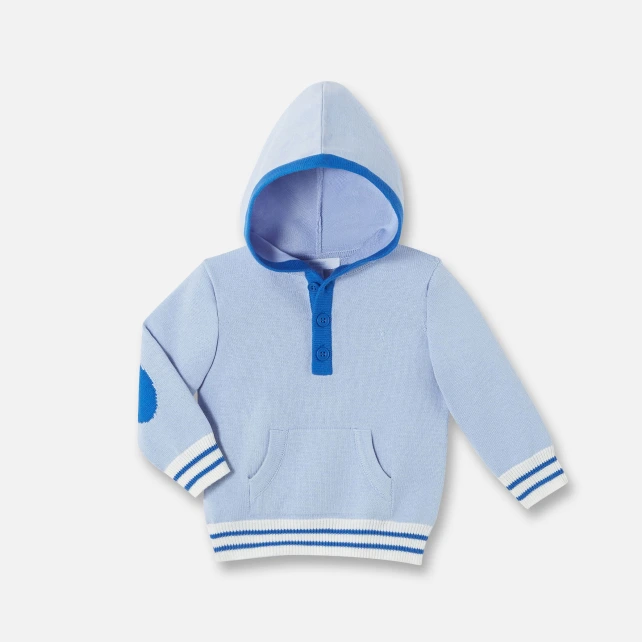 Pull à capuche