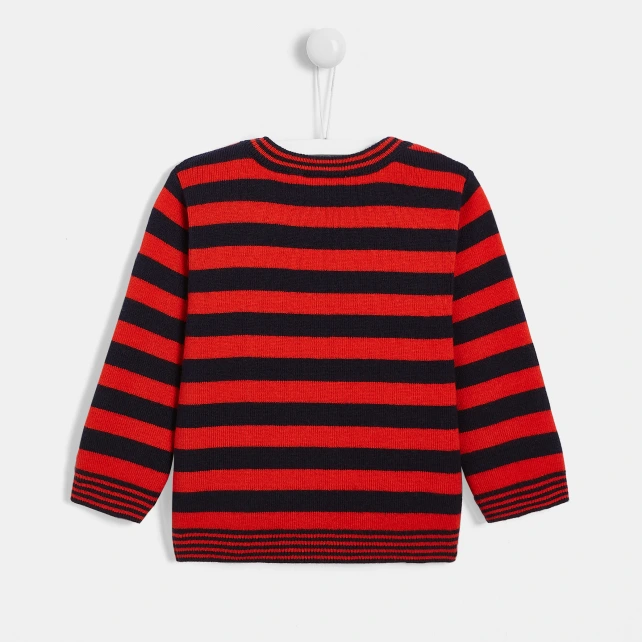 Pull rayé bébé garçon