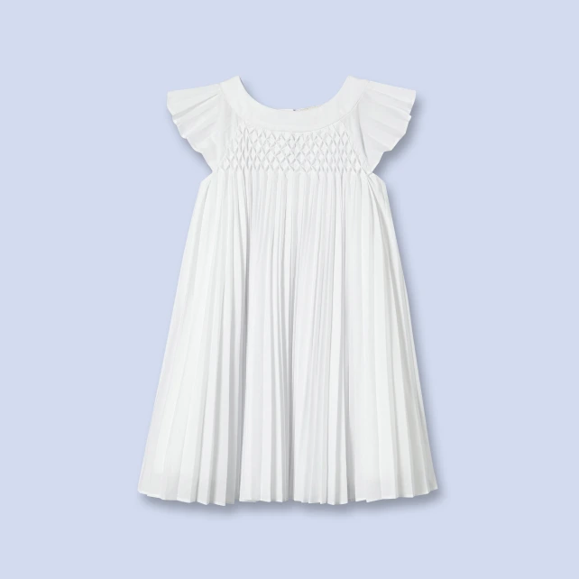 Robe plissée