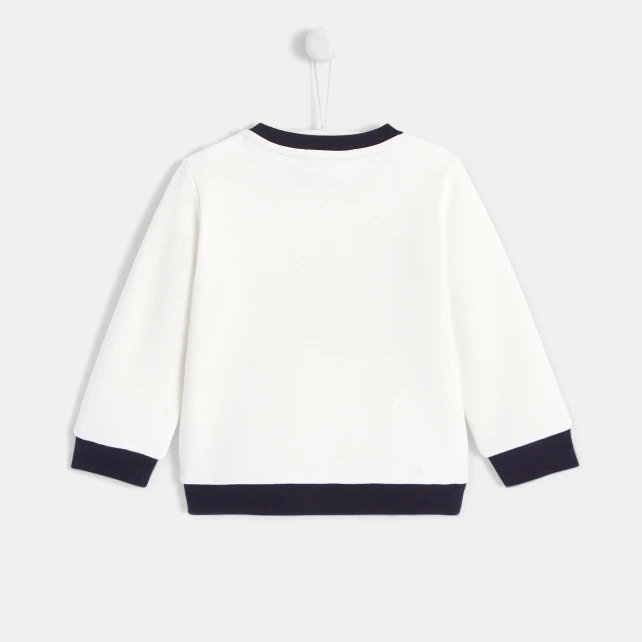 Sweat bébé garçon à message