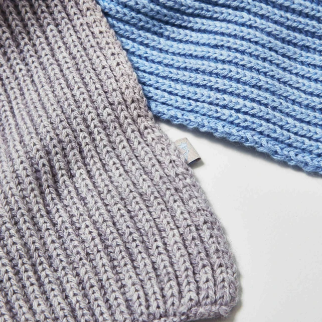 Echarpe bicolore bébé garçon