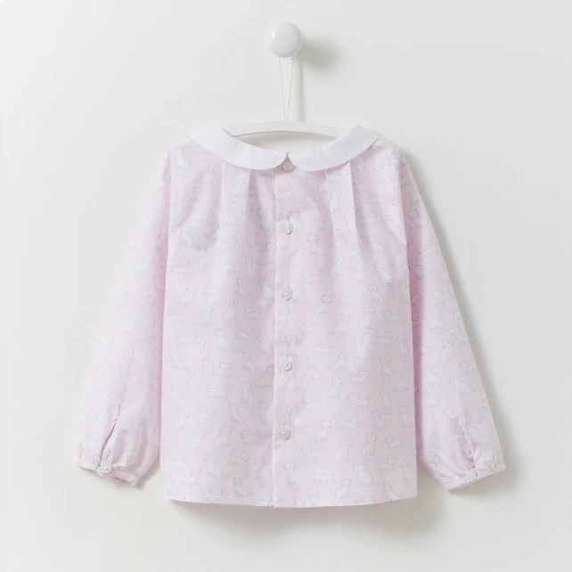 Blouse imprimé chatons
