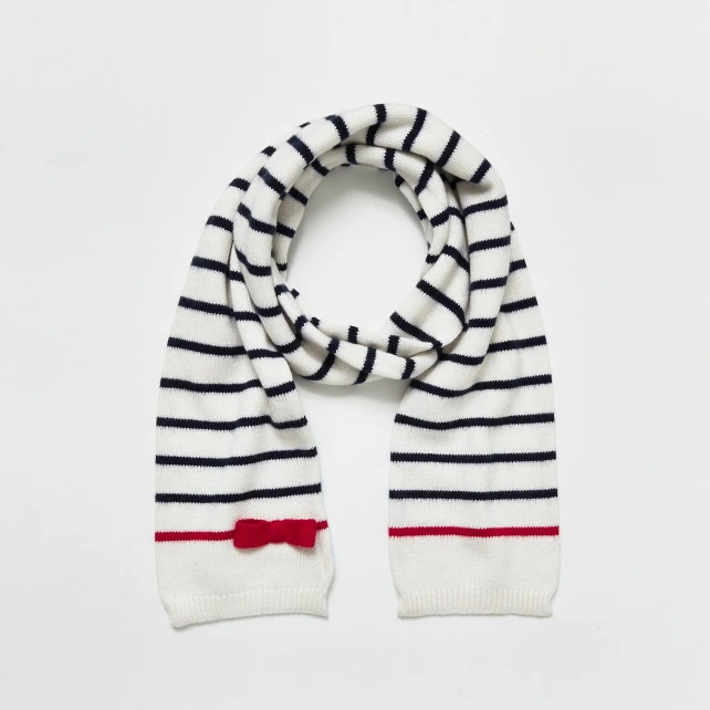 Echarpe rayée