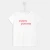 T-shirt à message enfant fille
