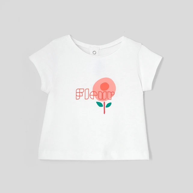 T-shirt bébé fille