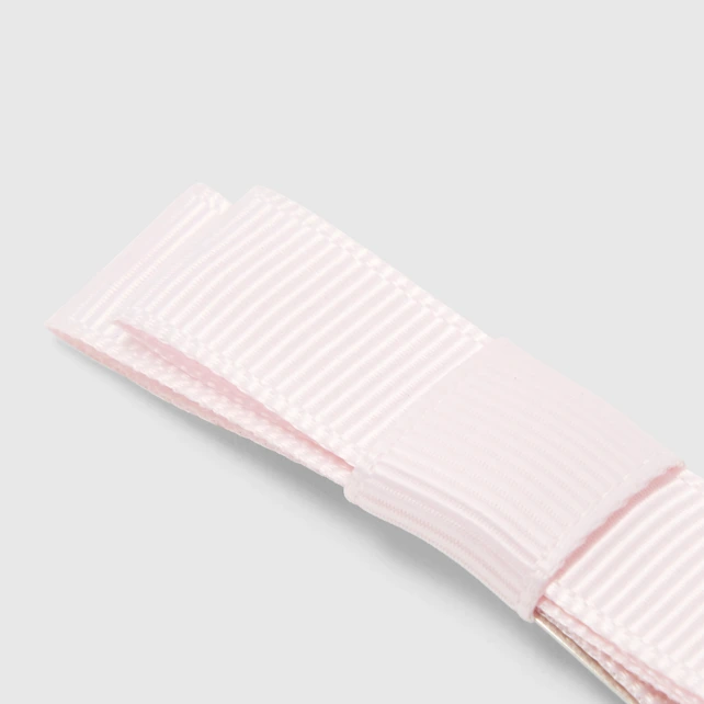 Duo de barrettes à nœud plat enfant fille