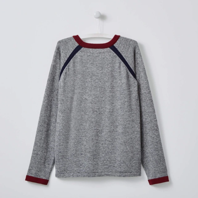 Pull intarsia Lunettes