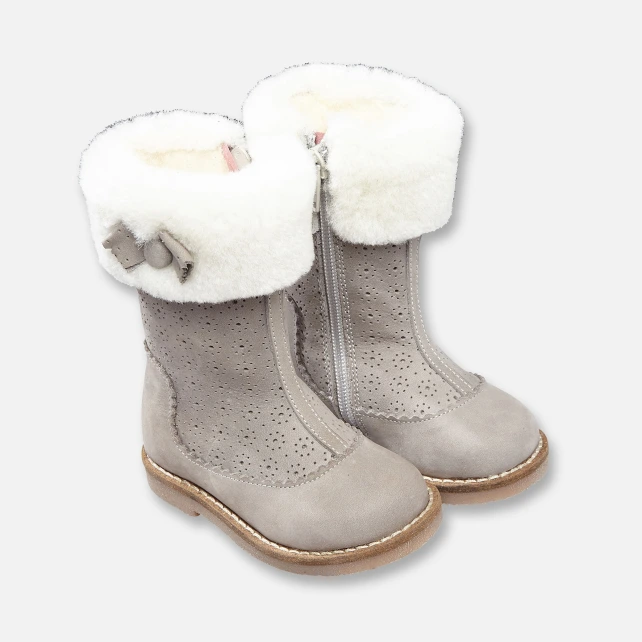 Bottes fourrées bébé fille
