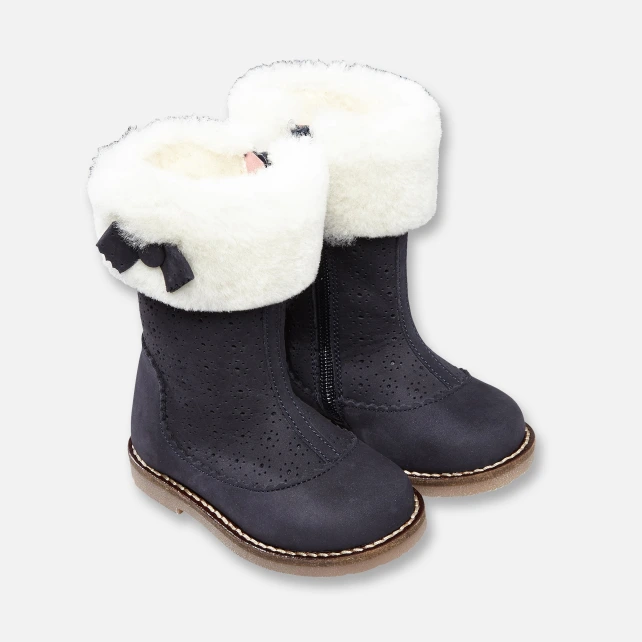 Bottes fourrées bébé fille