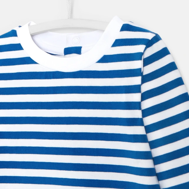 Body à rayures bébé garçon