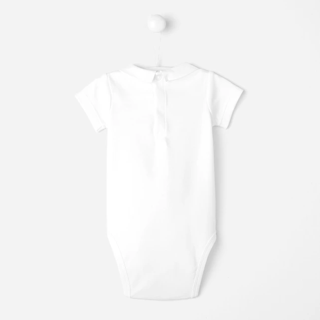 Body bébé garçon à col